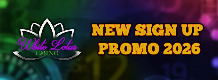 White Lotus Casino 2026 sign-up promotion